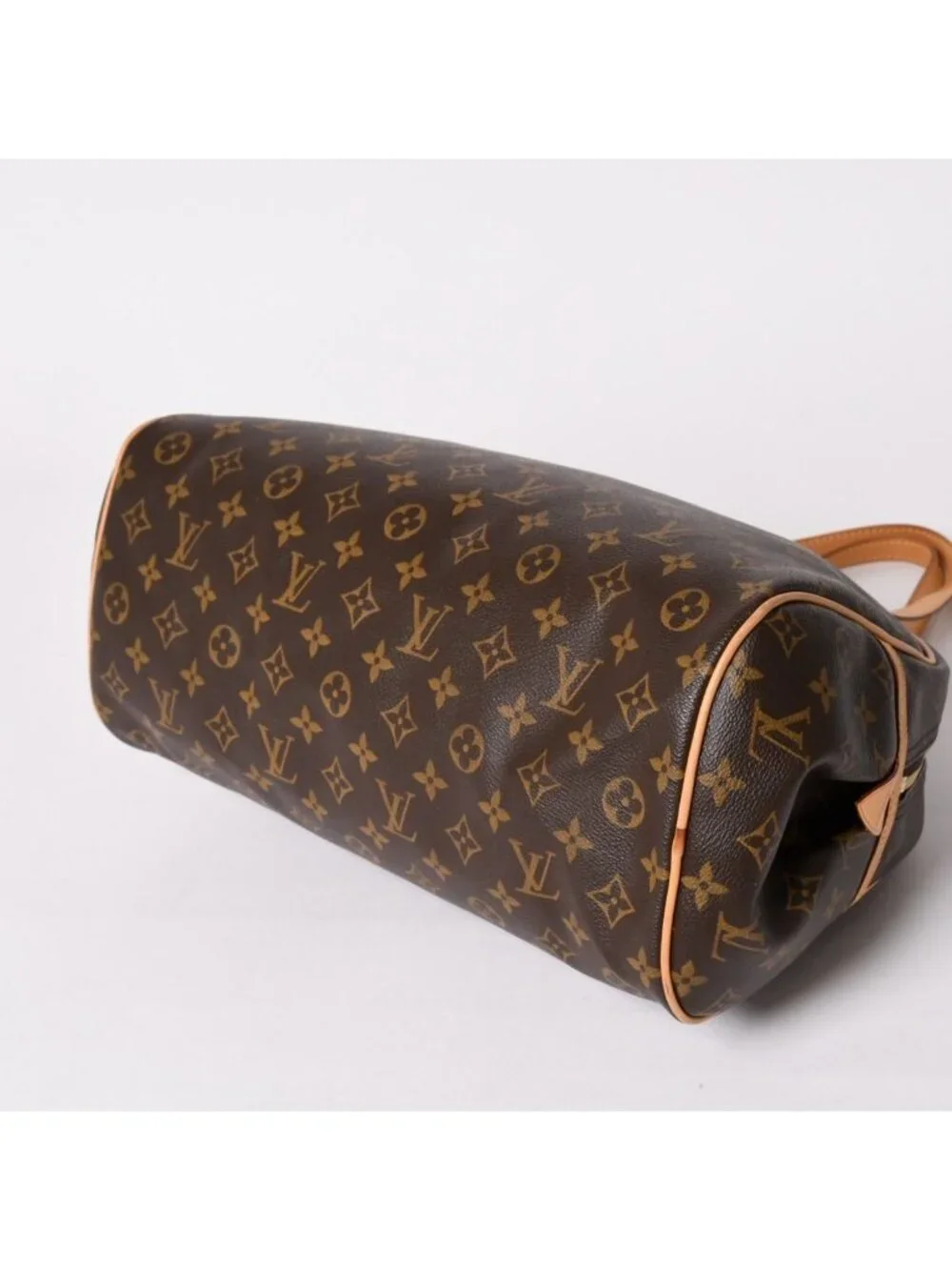 Louis Vuitton Montorgueil GM Shoulder Bag Brown Monogram Canvas Gold